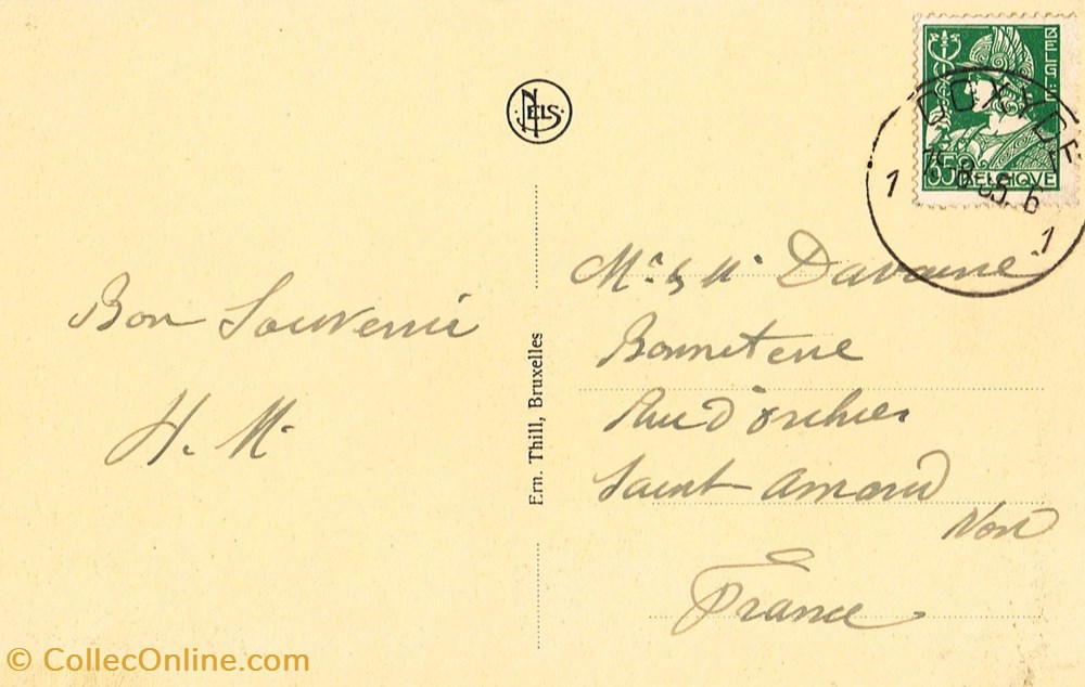 cartes postales belgique coxyde les bains bantam golf