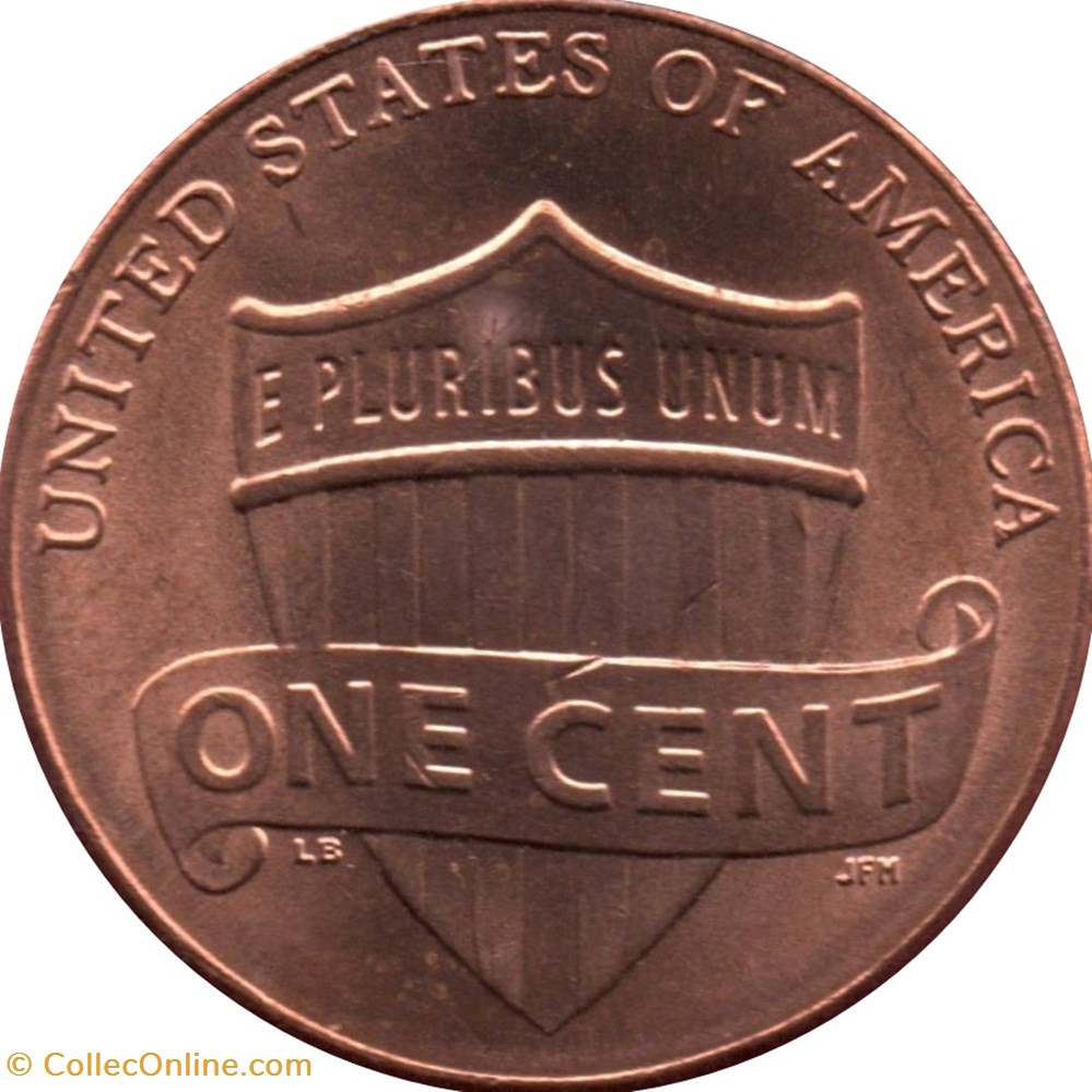 monnaies monde etats unis 1 cent lincoln union shield 2010