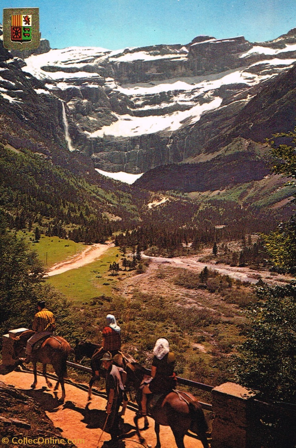 cartes postales france haute pyrenees gavarnie