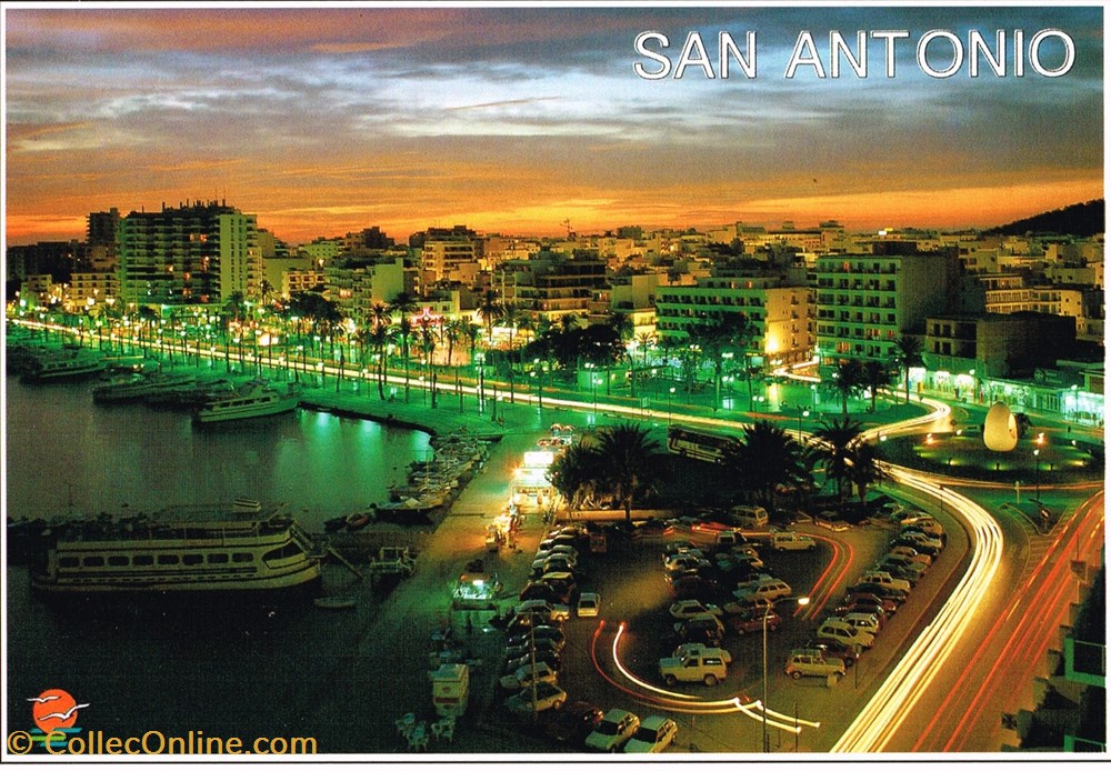 cartes postales espagne ibiza san antonio