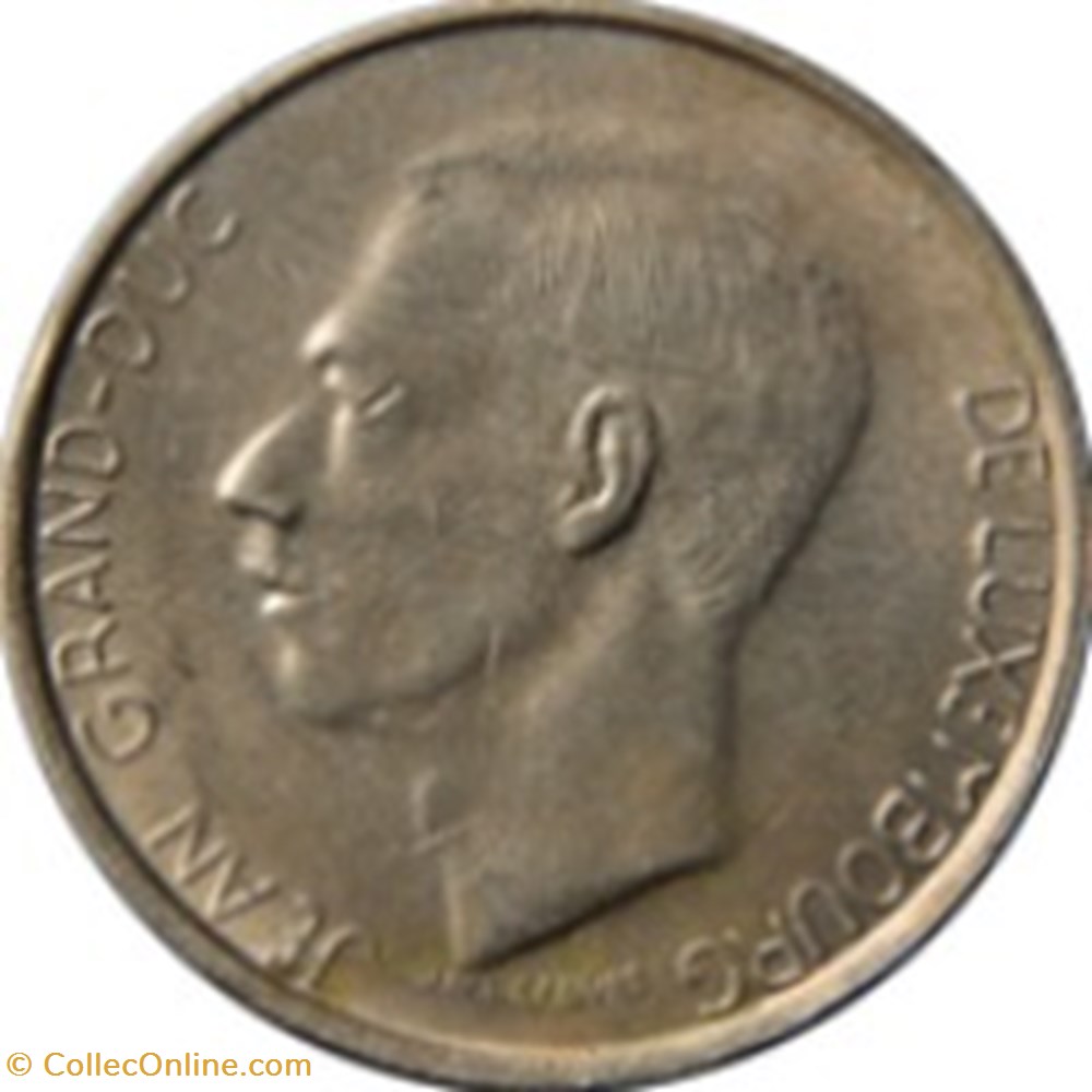 20 francs - Jean Duché du Luxembourg 1990 monnaies monde 20 francs jean duche du luxembourg 1990
