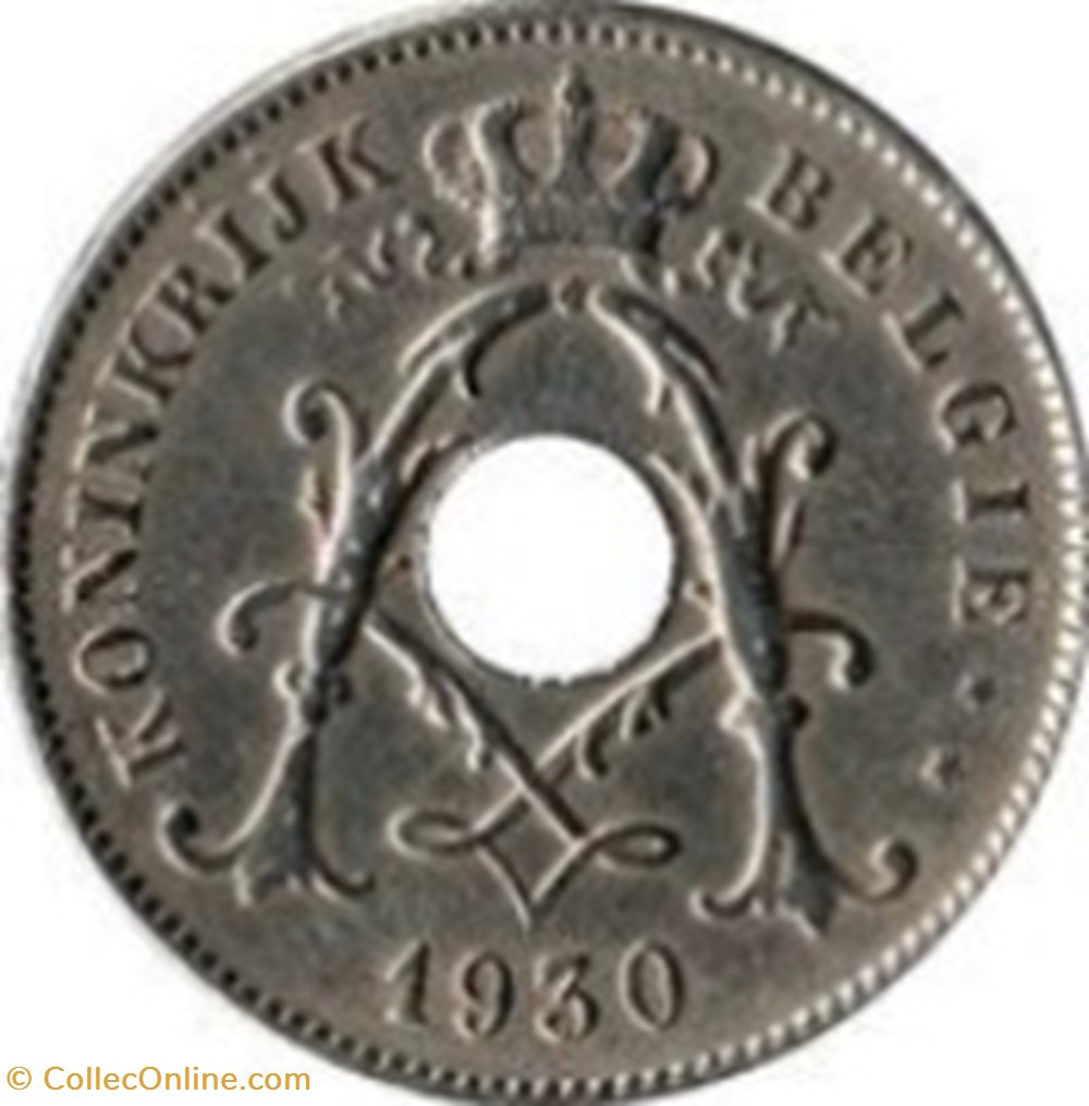 10 Centimes Belgique 1930 avec étoile monnaies monde 10 centimes belgique 1930 avec etoile