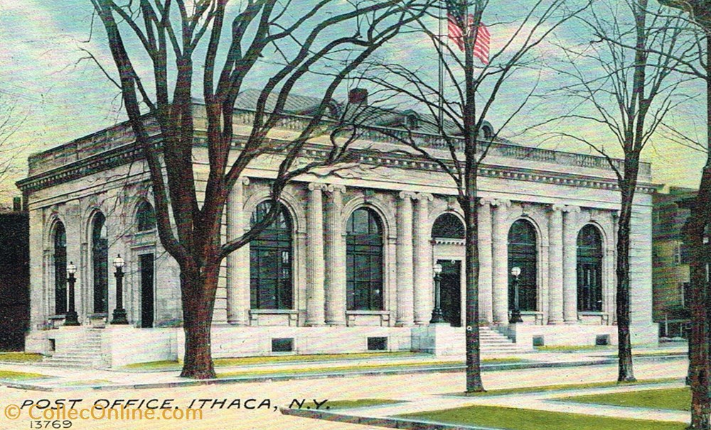 Etats Unis- New York -Ithaca-Post Office cartes postales etats unis new york ithaca post office