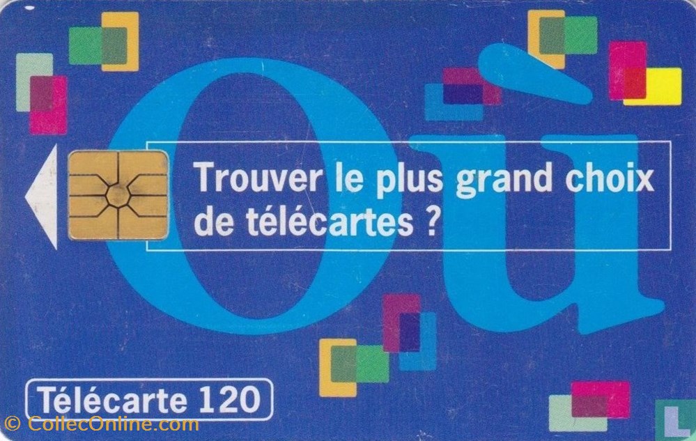 divers telephoniques france bureau national de vente des telecartes gemplus 01 1 1988