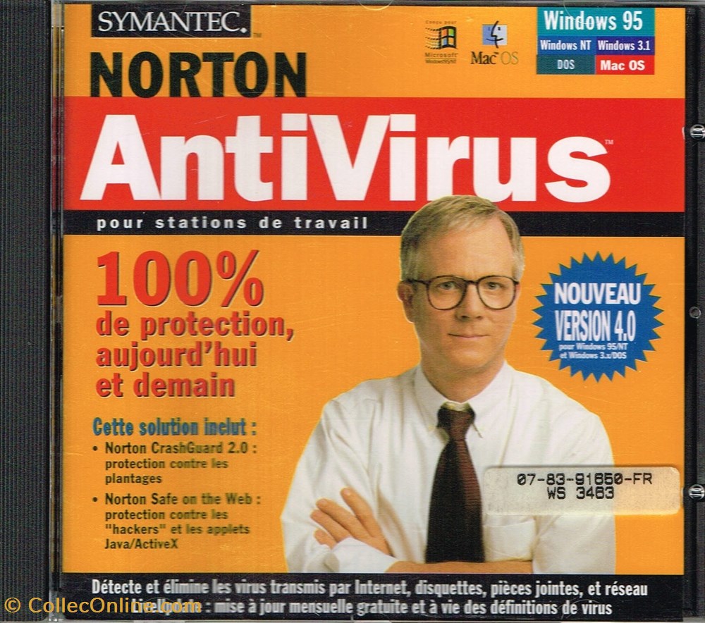 Norton Anti Virus V 4.0 informatique logiciels norton anti virus v 4 0