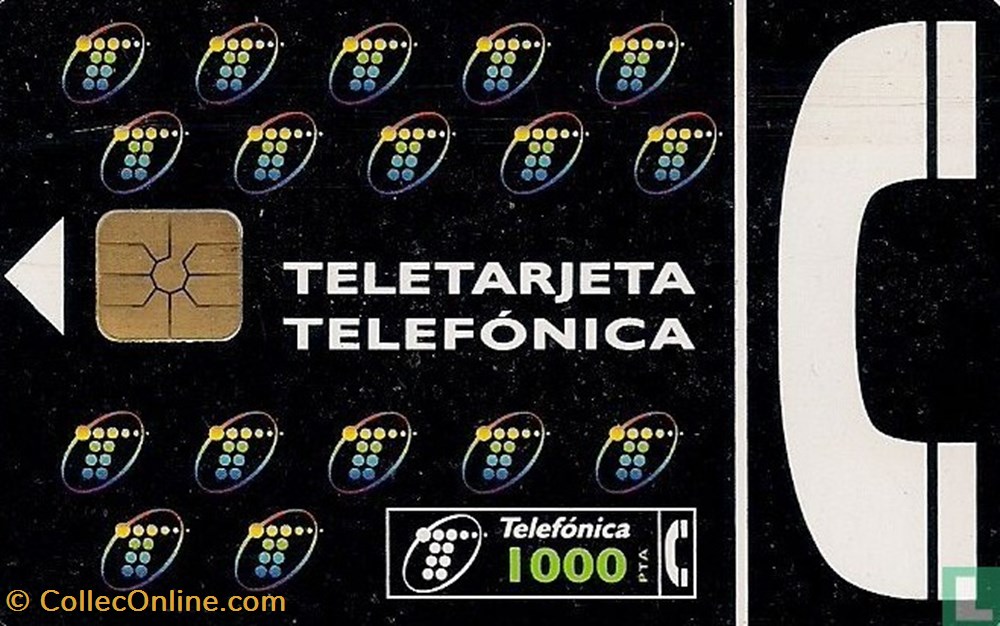 Espagne- Telecom logo 2- Gemplus 01.2 divers telecartes cartes telephoniques espagne telecom logo 2 gemplus 01 2