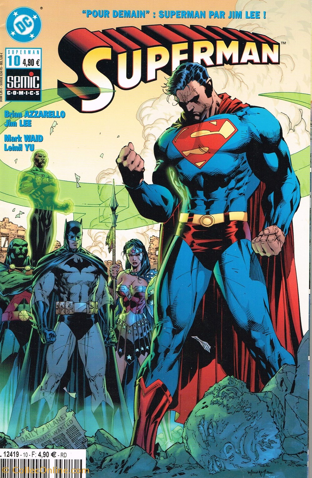Superman N°10 livres bd revues comics superman n 10