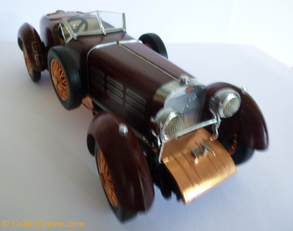 Franklin Mint-Hispano-Suiza de Course 1924 2 modeles reduits voitures franklin mint hispano suiza de course 1924