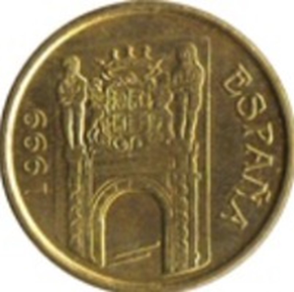 5 Pesetas Espagne 1999 monnaies monde 5 pesetas espagne 1999