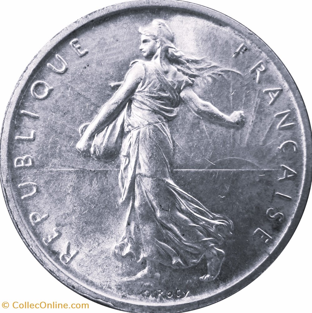 5 Francs Semeuse 1960 monnaies 5 francs semeuse 1960