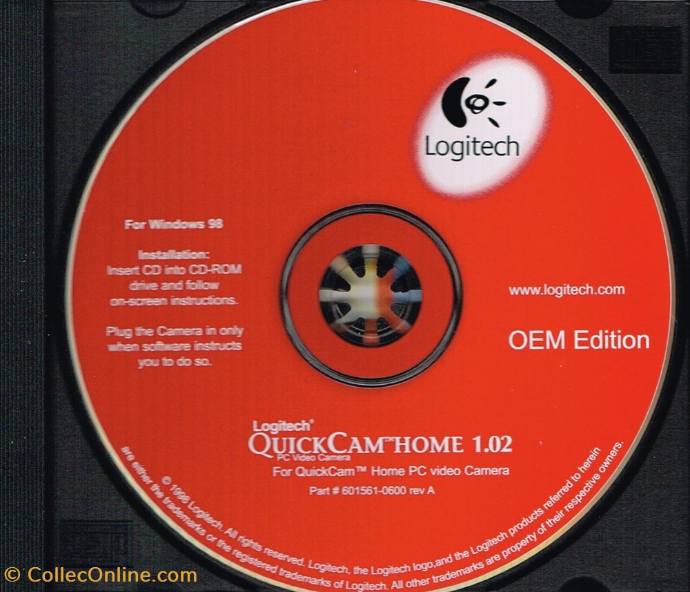 Logitech-Quick Cam Home 1.02 informatique logiciels logitech quick cam home 1 02