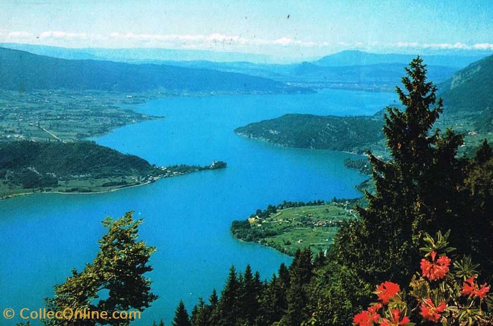 France-Haute Savoie-Lac d'Annecy cartes postales france haute savoie lac annecy
