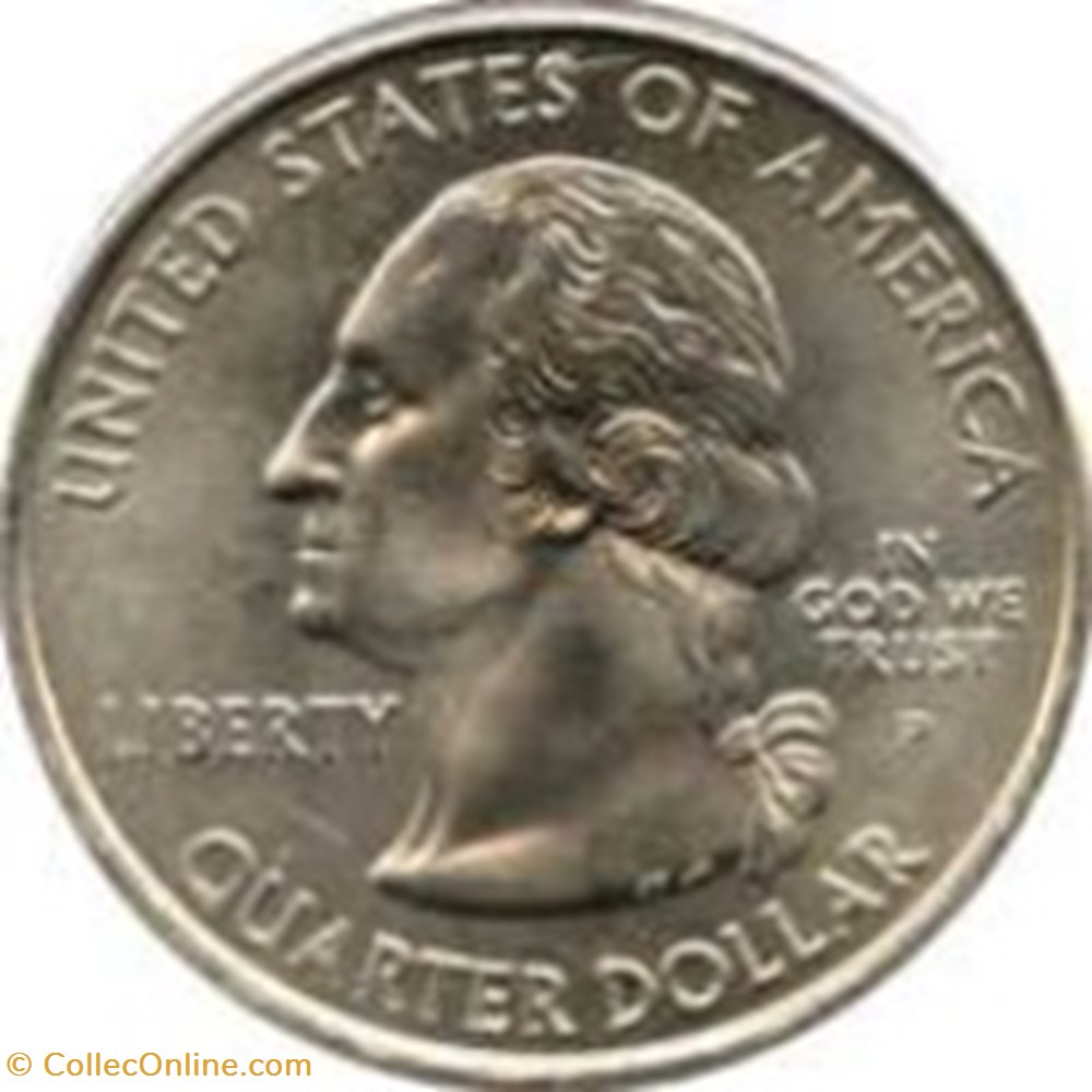 Etats Unis-¼ Dollar "Quarter Californie" 2005 D monnaies monde etats unis dollar quarter californie 2005 d
