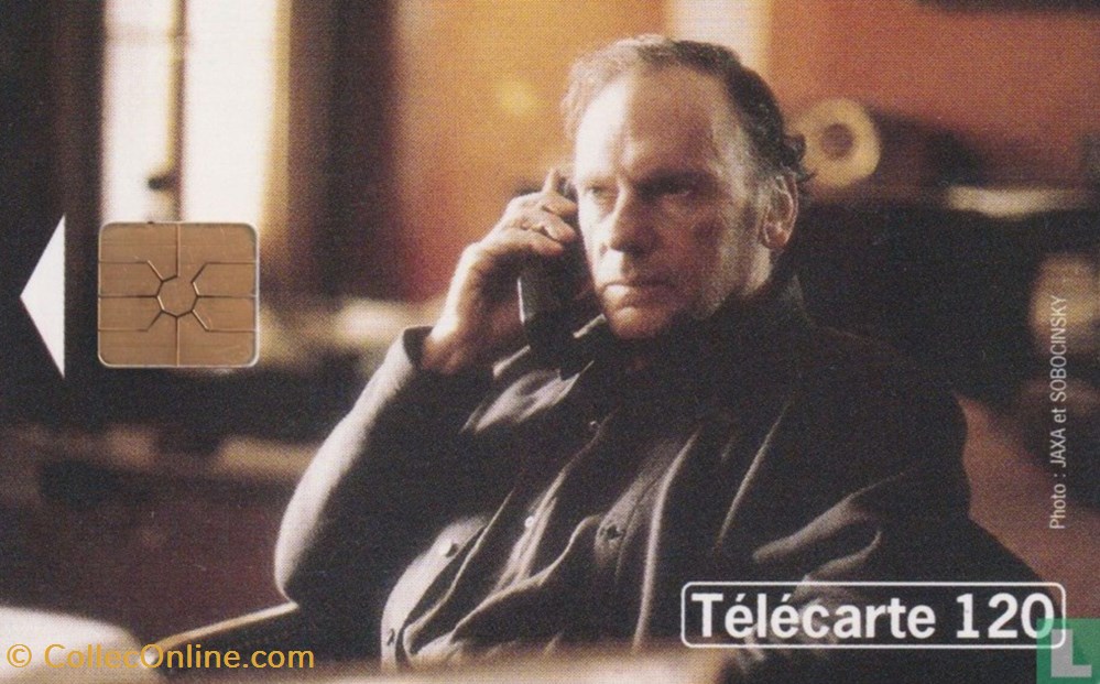 France-Jean Louis Trintignant- Gemplus 01.2 divers telecartes cartes telephoniques france jean louis trintignant gemplus 01 2