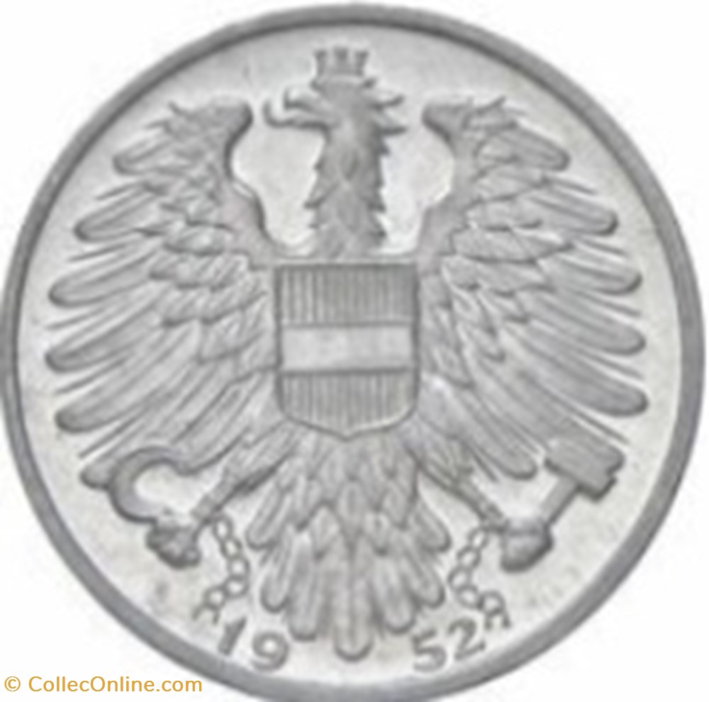 1 schilling Autriche 1946 monnaies monde 1 schilling autriche 1946