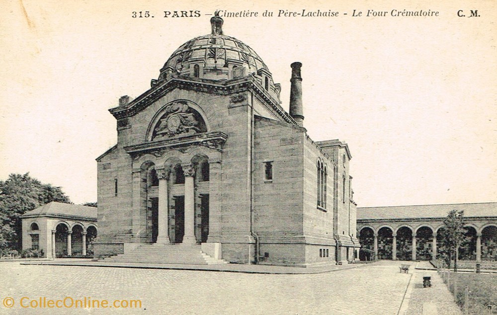 France-Paris-Cimetière du Père Lachaise cartes postales france paris cimetiere du pere lachaise