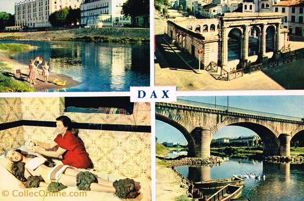 cartes postales france landes dax adour