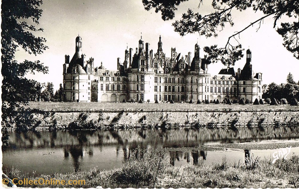 cartes postales france indre et loire chambord
