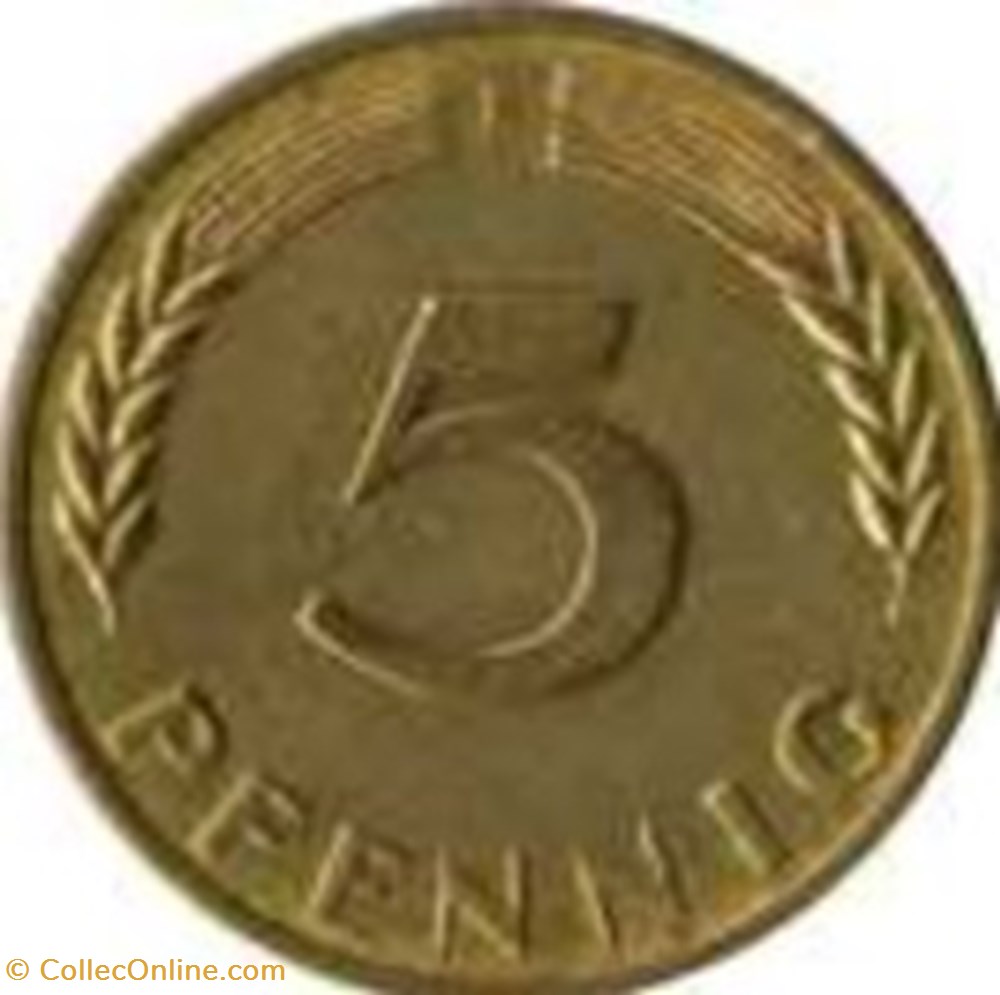 5 Pfennig Allemagne 1985 (F) monnaies monde 5 pfennig allemagne 1985 f