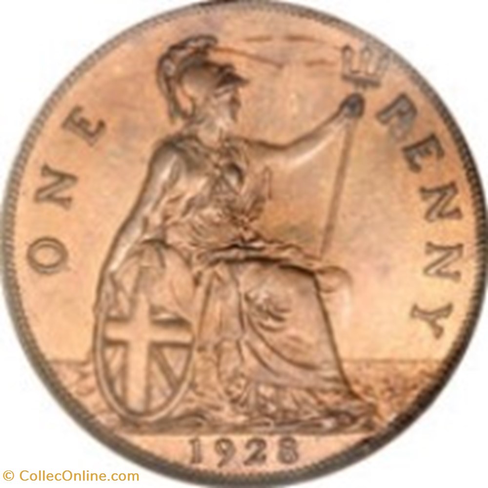 1 penny George V 2e effigie, petite tête Angleterre 1931 monnaies monde royaume uni 1 penny george v 2e effigie petite tete angleterre 1931