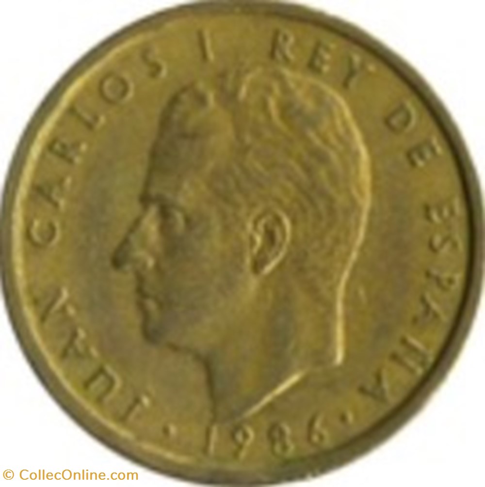 Cien Pesetas Espagne 1982 monnaies monde cien pesetas espagne 1982