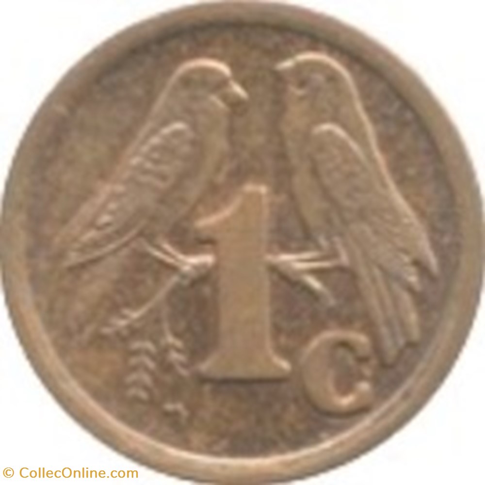 1 cent Afrique du Sud 1993 monnaies monde 1 cent afrique du sud 1993