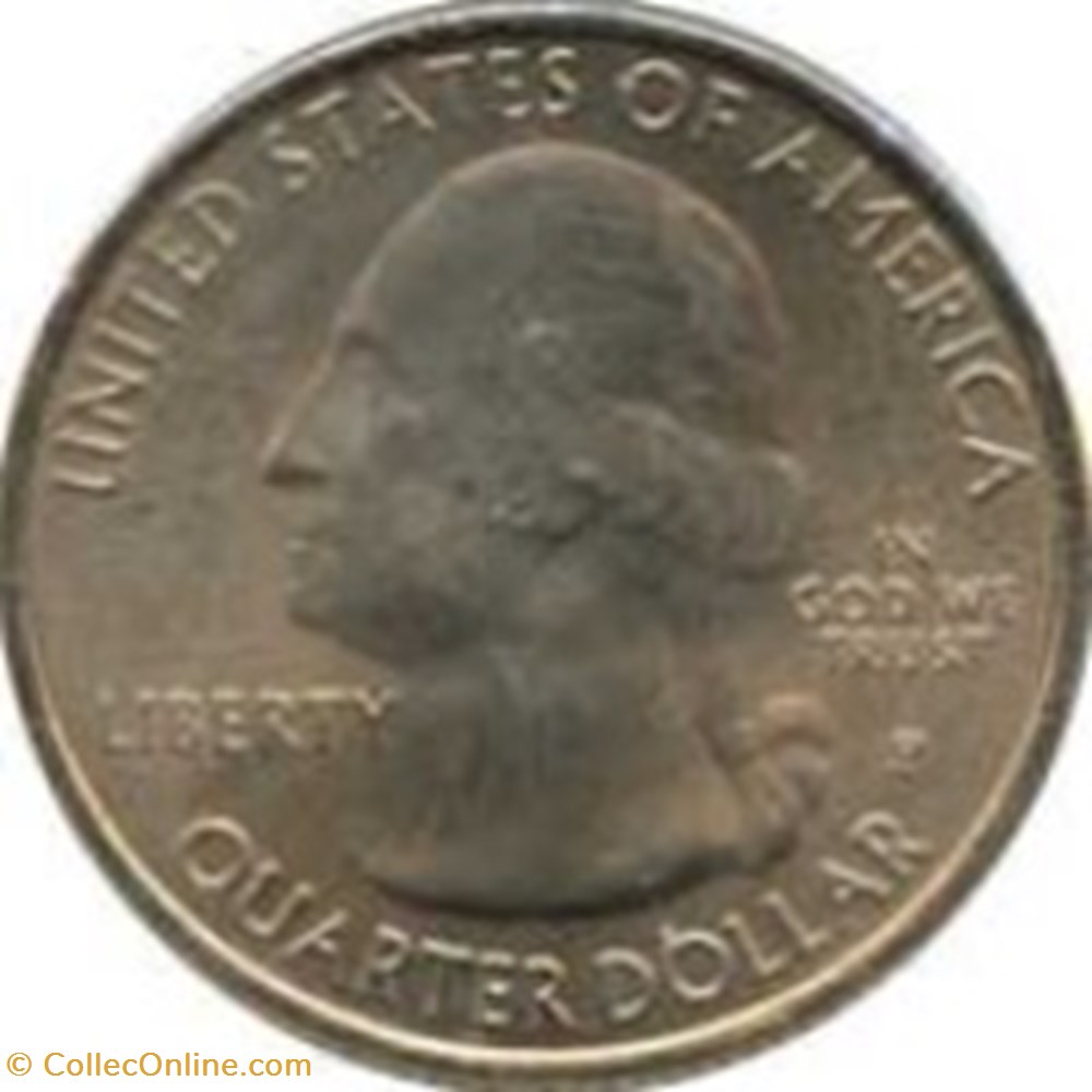 monnaies monde etats unis dollar washington quarter white mountain new hampshire 2013 d