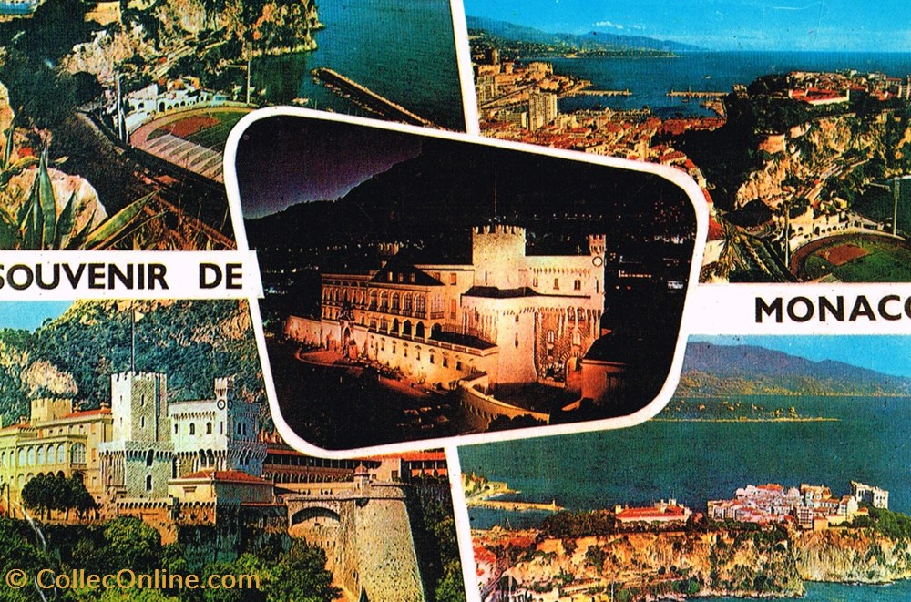 Monaco-Vue générale cartes postales monaco vue generale