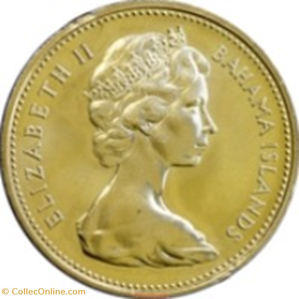 1 cent - Elizabeth II Bahamas 1969 monnaies monde 1 cent elizabeth ii bahamas 1969