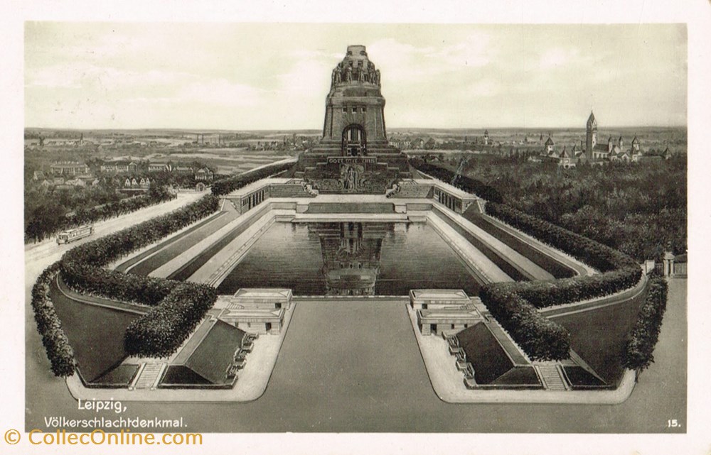cartes postales allemagne leipzig