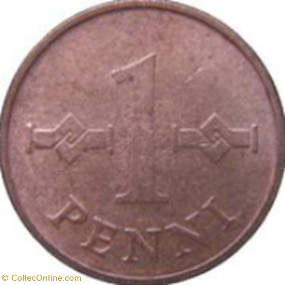 1 penni 1965 Finlande monnaies monde 1 penni 1965 finlande