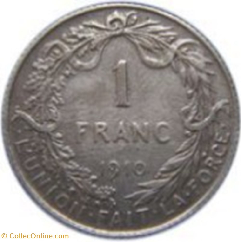 1 Franc Belgique 1912 monnaies monde 1 franc belgique 1912
