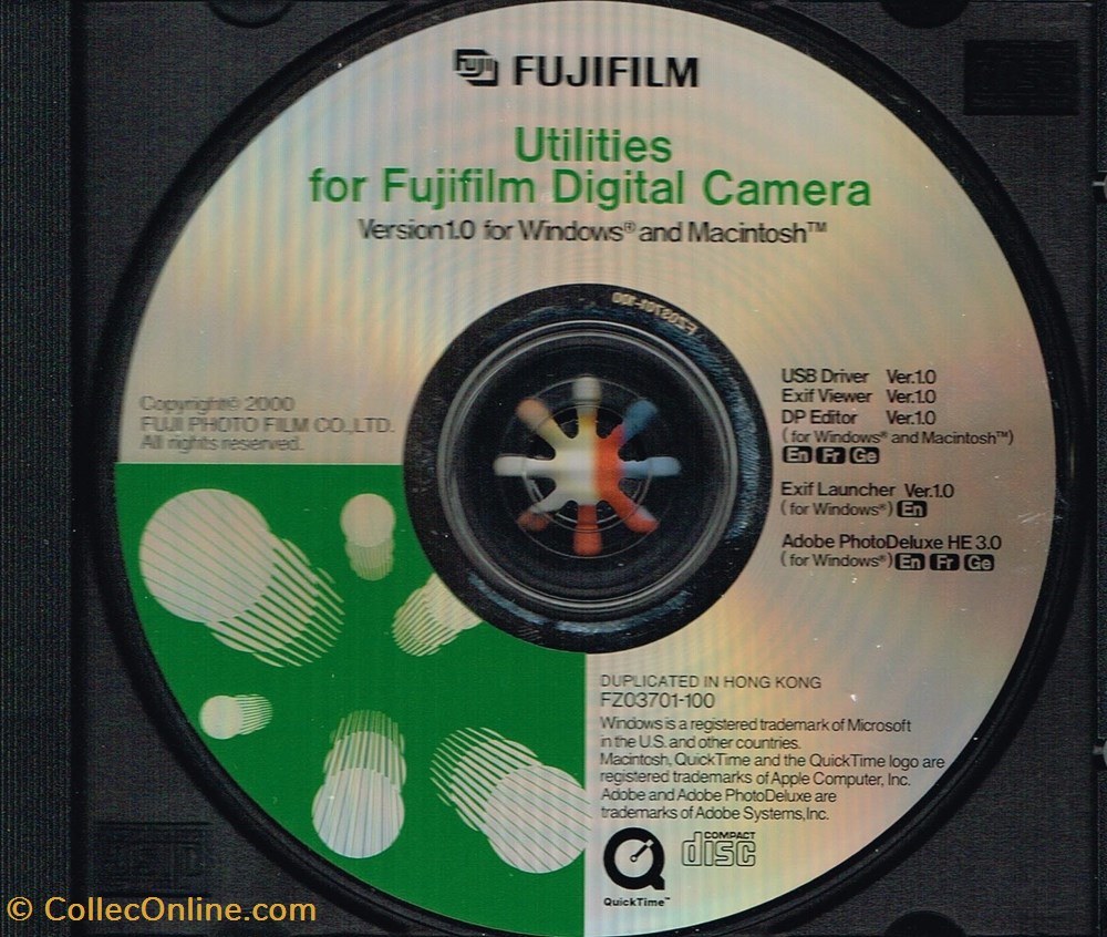 Fujifilm-Utilities Digital Caméra informatique logiciels fujifilm utilities digital camera