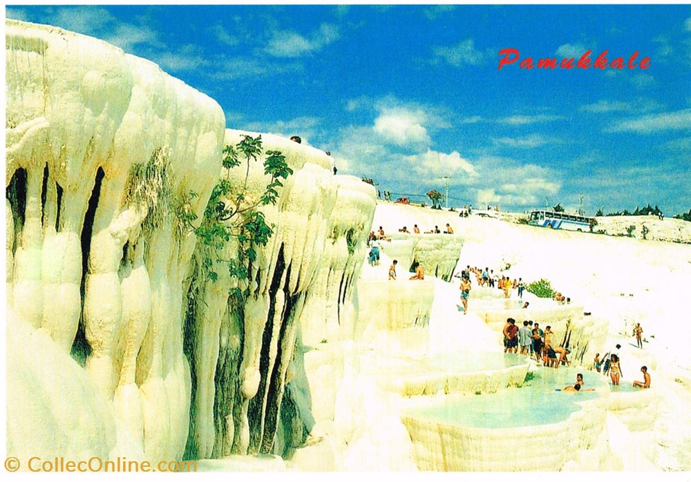 Turquie-Pamukkale cartes postales turquie pamukkale