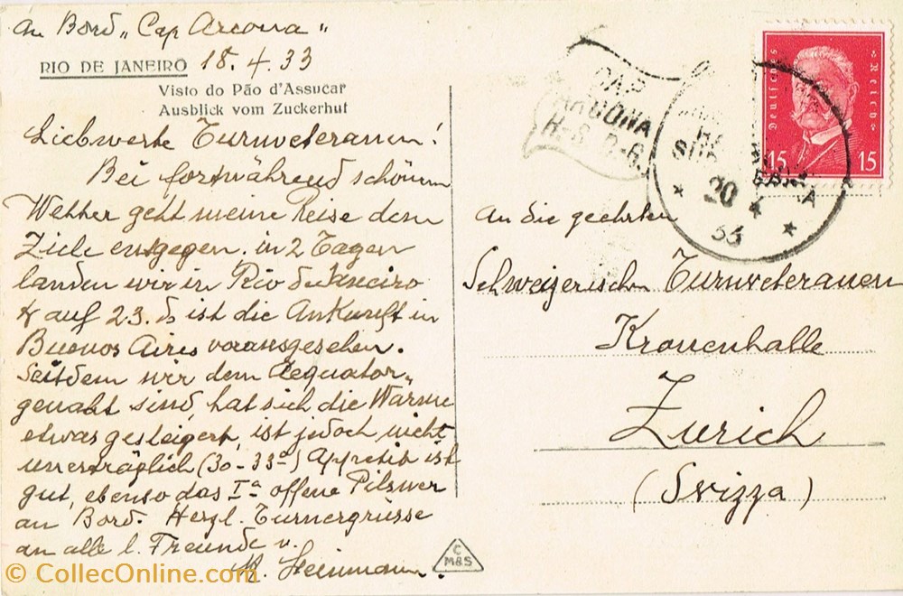 cartes postales bresil rio de janeiro