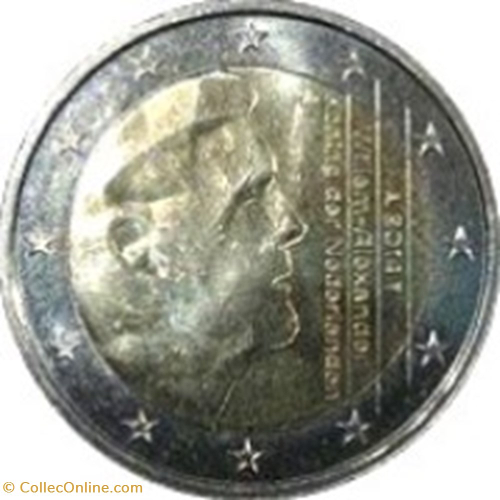 2 euros Willem-Alexander-Pays-Bas 2023 monnaies 2 euros willem alexander pays bas 2023