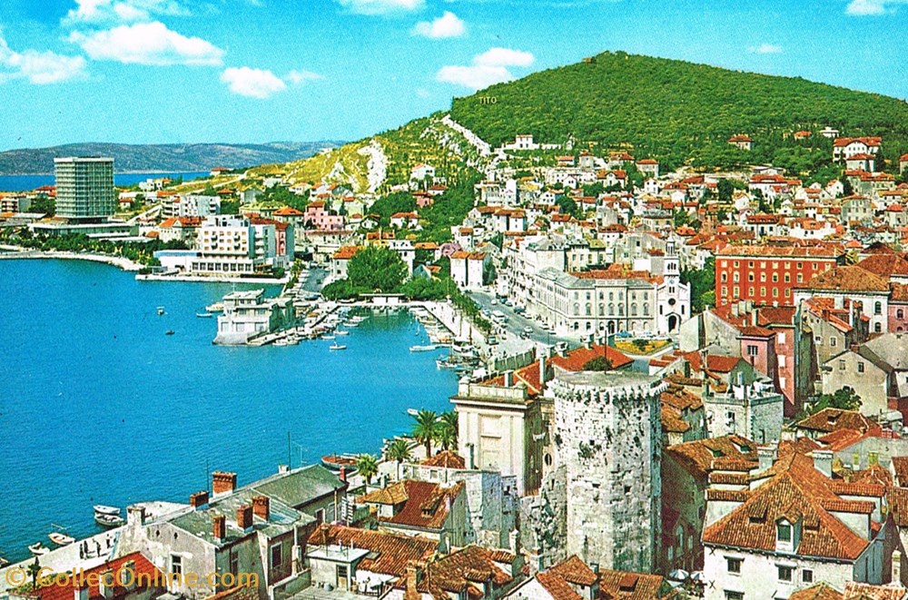 cartes postales croatie split