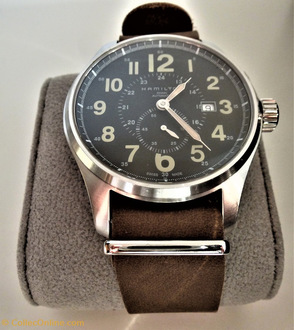 bijoux horlogerie montres hamilton khaki field officer h70655733