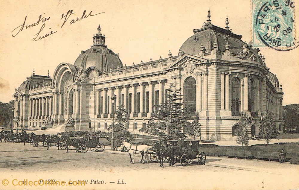 cartes postales france paris le petit palais