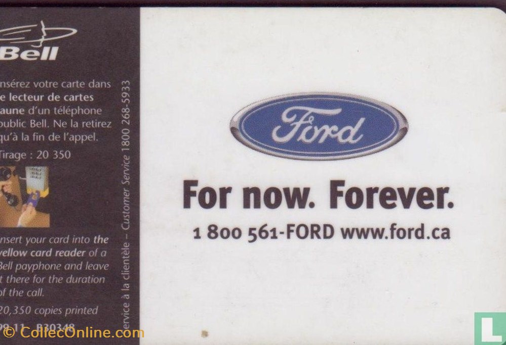 divers telecartes cartes telephoniques canada ford focus
