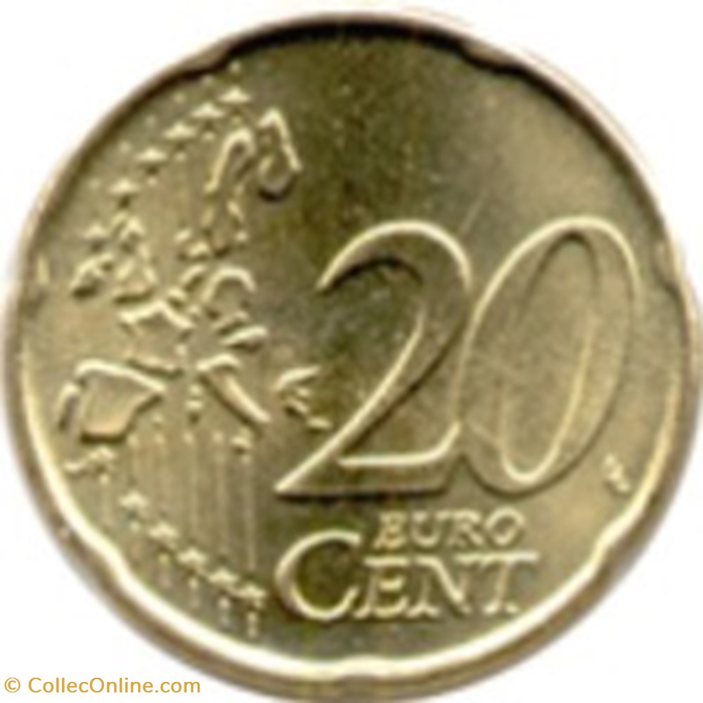 20 Cent Euro-Belgique 2002 monnaies 20 cent euro belgique 2002