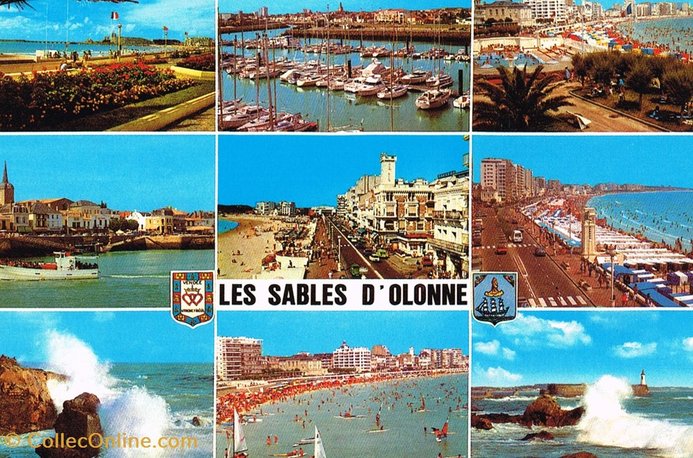 France-Vendée-Les sables d'Olonne cartes postales france vendee les sables olonne