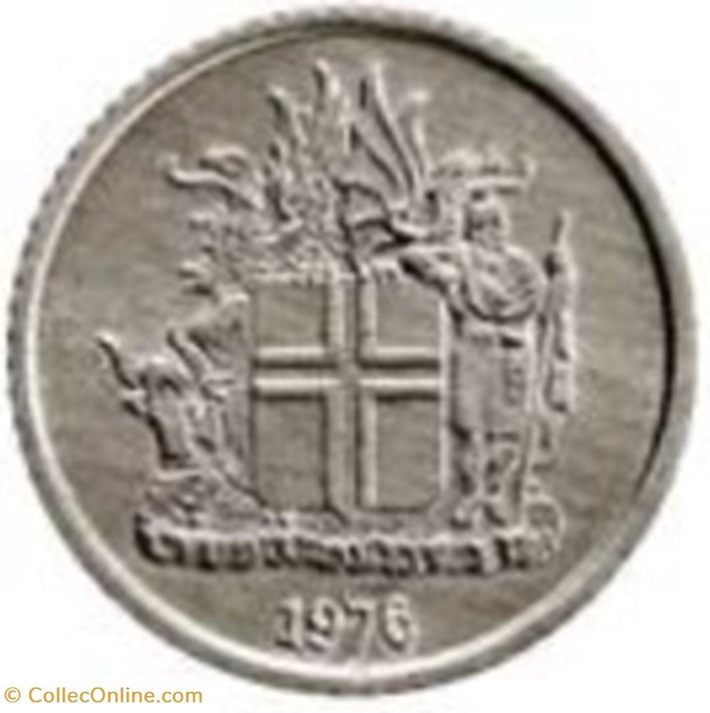 1 couronne Islande 1980 monnaies monde 1 couronne islande 1980