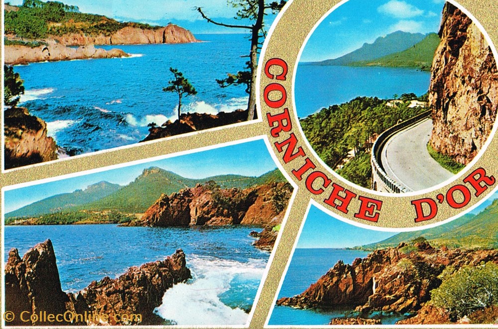 cartes postales france alpes martimes esterel