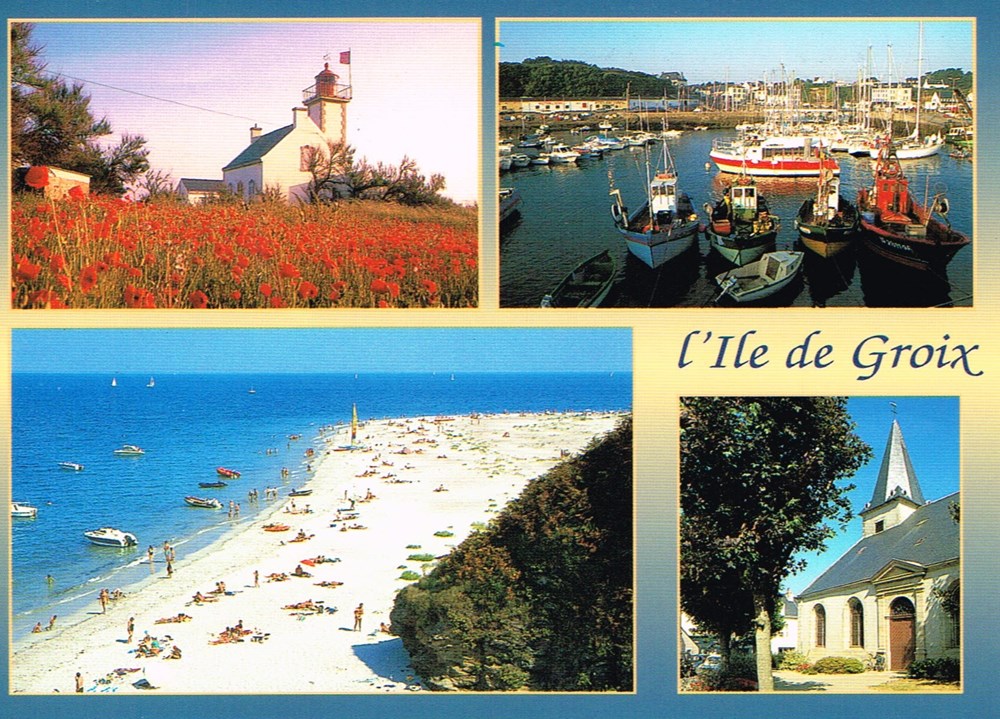 cartes postales france morbihan bretagne l ile de groix