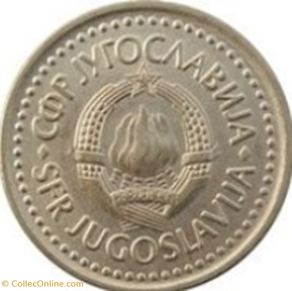 2 Dinar Yougoslavie 1985 monnaies monde 2 dinar yougoslavie 1985