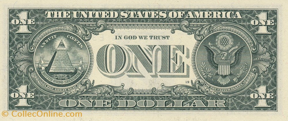 Etats unis-1 dollar 2006-B billets etats unis 1 dollar 2006 b