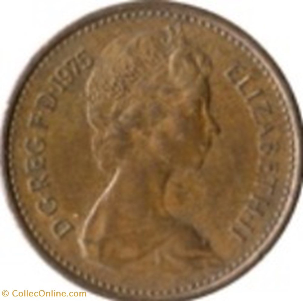 1 2 New Penny 1974 Coins World Edge Plain Grade VF Metal Bronze 1-2-new-penny-1974-coins-world-edge-plain-grade-vf-metal-bronze