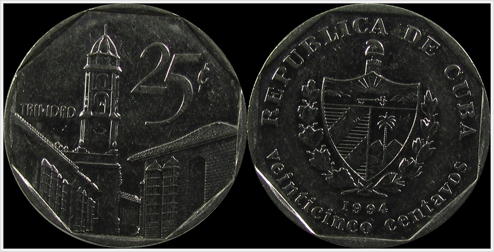 coins world cuba convertible 1994 25 centavos