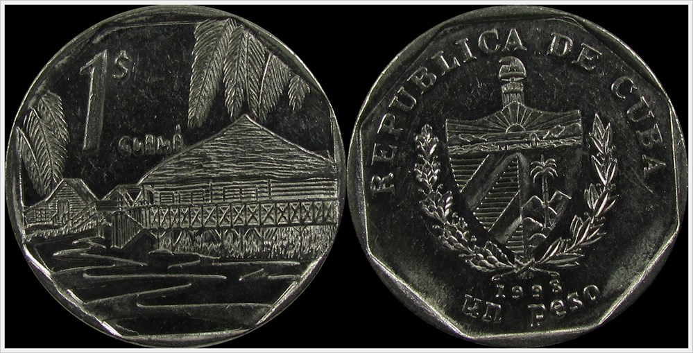 coins world cuba convertible 1998 1 peso